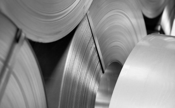 Rolls of automotive steel sheet