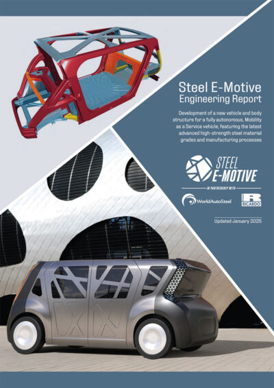 Cover page of Steel E-Motive Final Engineering Report